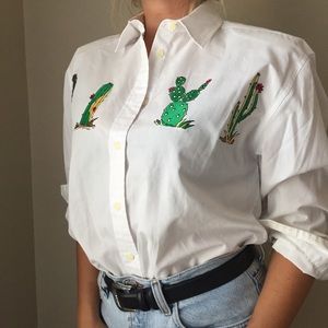 Western collard shirt